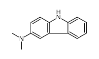 N,N-dimethyl-9H-carbazol-3-amine Structure