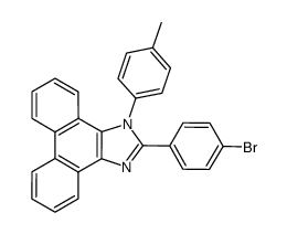 2-(4-bromophenyl)-1-p-tolyl-1H-phenanthro[9,10-d]imidazole picture