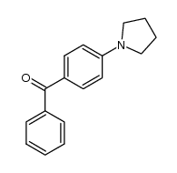 4-pyrrolidinobenzophenone结构式
