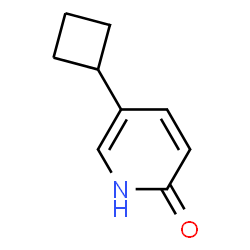 5-cyclobutylpyridin-2(1H)-one结构式