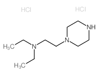 Diethyl-(2-piperazin-1-yl-ethyl)-amine dihydrochloride Structure