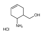 TRANS-(6-AMINO-CYCLOHEX-3-ENYL)-METHANOL HYDROCHLORIDE Structure