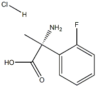 (R)-2-氨基-2-(2-氟苯基)丙酸结构式