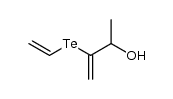 2-vinyltelluro-1-buten-3-ol Structure