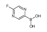 (5-fluoropyrazin-2-yl)boronic acid Structure