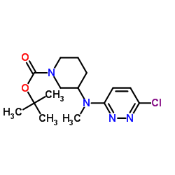 2-Methyl-2-propanyl 3-[(6-chloro-3-pyridazinyl)(methyl)amino]-1-piperidinecarboxylate picture