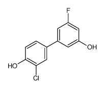 2-chloro-4-(3-fluoro-5-hydroxyphenyl)phenol Structure