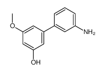 3-(3-aminophenyl)-5-methoxyphenol结构式