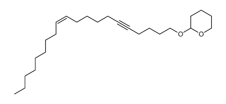 (Z)-2-(icos-11-en-5-yn-1-yloxy)tetrahydro-2H-pyran Structure