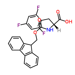 Fmoc-2,4,6-Trifluoro-D-Phenylalanine structure