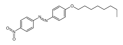 (4-nitrophenyl)-(4-octoxyphenyl)diazene Structure