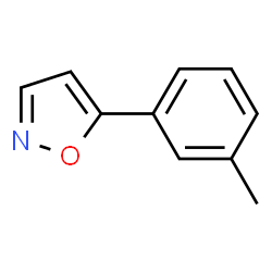 Isoxazole, 5-(3-methylphenyl)- (9CI) Structure