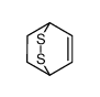 2,3-dithiabicyclo[2.2.2]oct-5-ene结构式