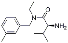 (S)-2-AMino-N-ethyl-3-Methyl-N-(3-Methyl-benzyl)-butyraMide结构式