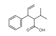 2-isopropyl-3-phenylpent-4-enoic acid结构式