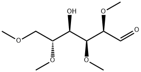 2-O,3-O,5-O,6-O-Tetramethyl-D-glucose结构式