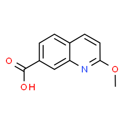 2-Methoxyquinoline-7-carboxylic acid Structure
