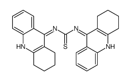 1,3-bis(1,2,3,4-tetrahydroacridin-9-yl)thiourea Structure