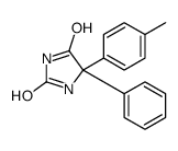 (5R)-5-(4-methylphenyl)-5-phenylimidazolidine-2,4-dione结构式