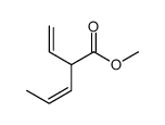 methyl 2-ethenylpent-3-enoate结构式