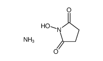 N-hydroxysuccinimide ammonium salt Structure