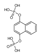 1,4-bis-phosphonooxy-naphthalene Structure