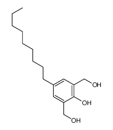 2,6-bis(hydroxymethyl)-4-nonylphenol Structure