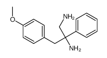 3-(4-methoxyphenyl)-2-phenylpropane-1,2-diamine Structure
