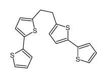 2-thiophen-2-yl-5-[2-(5-thiophen-2-ylthiophen-2-yl)ethyl]thiophene Structure