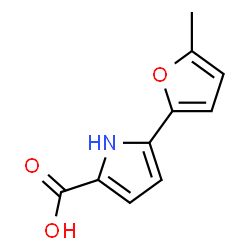 5-(5-甲基呋喃-2-基)-1H-吡咯-2-羧酸结构式