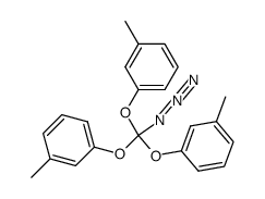 tris(m-methylphenoxy)methyl azide结构式