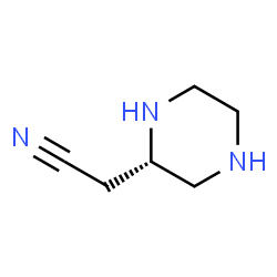 (S)-2-(piperazin-2-yl)acetonitrile图片