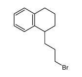 1-(3-bromo-n-propyl)-1,2,3,4-tetrahydronaphthalene Structure