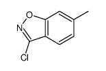 3-氯-6-甲基-苯并[d]异噁唑结构式