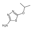 1,3,4-Thiadiazol-2-amine,5-(1-methylethoxy)- structure