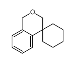 spiro[1,3-dihydroisochromene-4,1'-cyclohexane]结构式