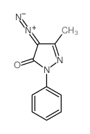 3H-Pyrazol-3-one, 4-diazo-2,4-dihydro-5-methyl-2-phenyl- picture