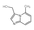 (5-甲基咪唑并[1,2-a]吡啶-3-基)甲醇结构式