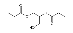 2,3-bis-propionyloxy-propan-1-ol Structure