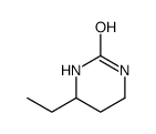 4-Ethyltetrahydro-2(1H)-pyrimidinone Structure