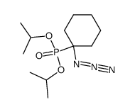 diisopropyl (1-azidocyclohexyl)phosphonate Structure