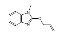 1H-Benzimidazole,1-methyl-2-(2-propenyloxy)-(9CI) Structure