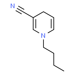 1-Butyl-1,4-dihydronicotinonitrile结构式