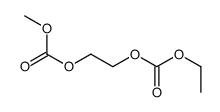 2-ethoxycarbonyloxyethyl methyl carbonate Structure