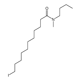 N-butyl-11-iodo-N-methylundecanamide Structure
