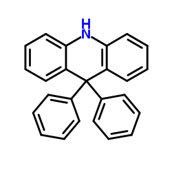 9,9-diphenyl-9,10-dihydroacridine Structure