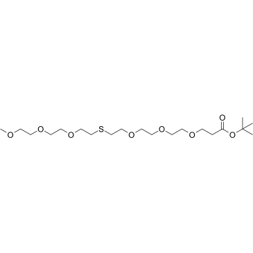 m-PEG3-S-PEG3-Boc图片