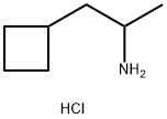 1-环丁基丙-2-胺盐酸盐结构式