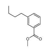 Methyl 3-butylbenzoate结构式