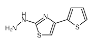 2-hydrazino-4-(2-thienyl)thiazole Structure